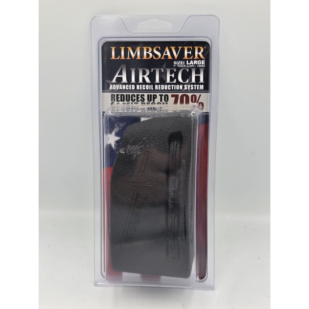 LimbSaver AirTech Slip-On Recoil Pad Size Large 1" Thick 10552